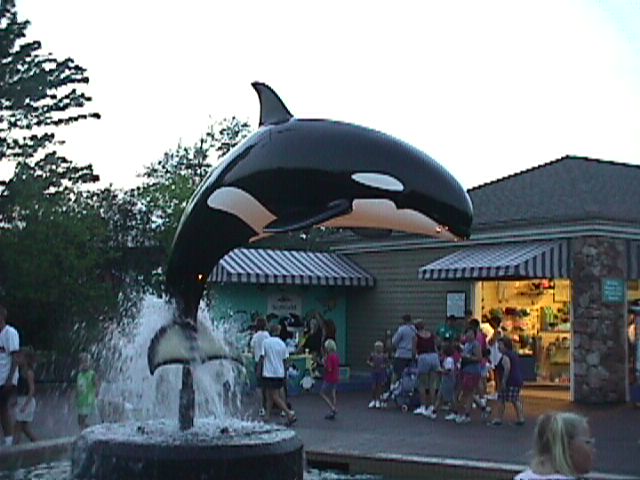 SeaWorld Ohio Fountain