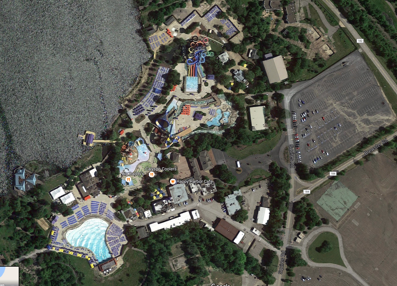 Wildwater Kingdom Overhead View