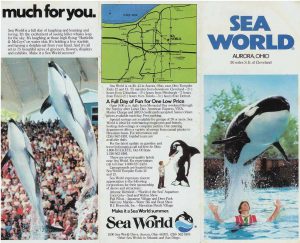 1980 SeaWorld Ohio Brochure