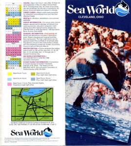 1987 SeaWorld Ohio Brochure