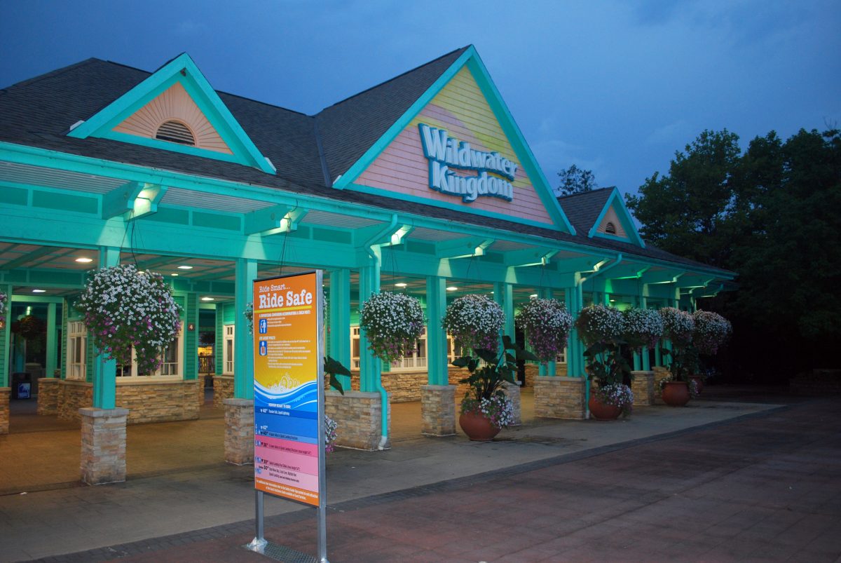 Front Entrance at Night
